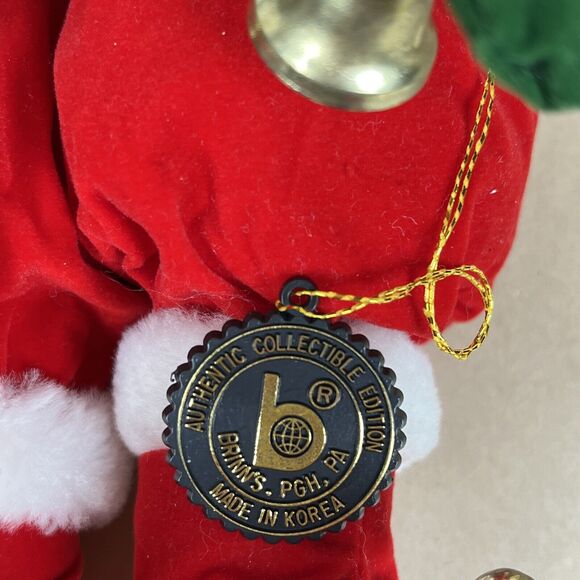 Brinn's 1987 December Christmas Calendar Clown‎ Doll w/Jingle Bells Limited Edt. - Picture 5 of 7